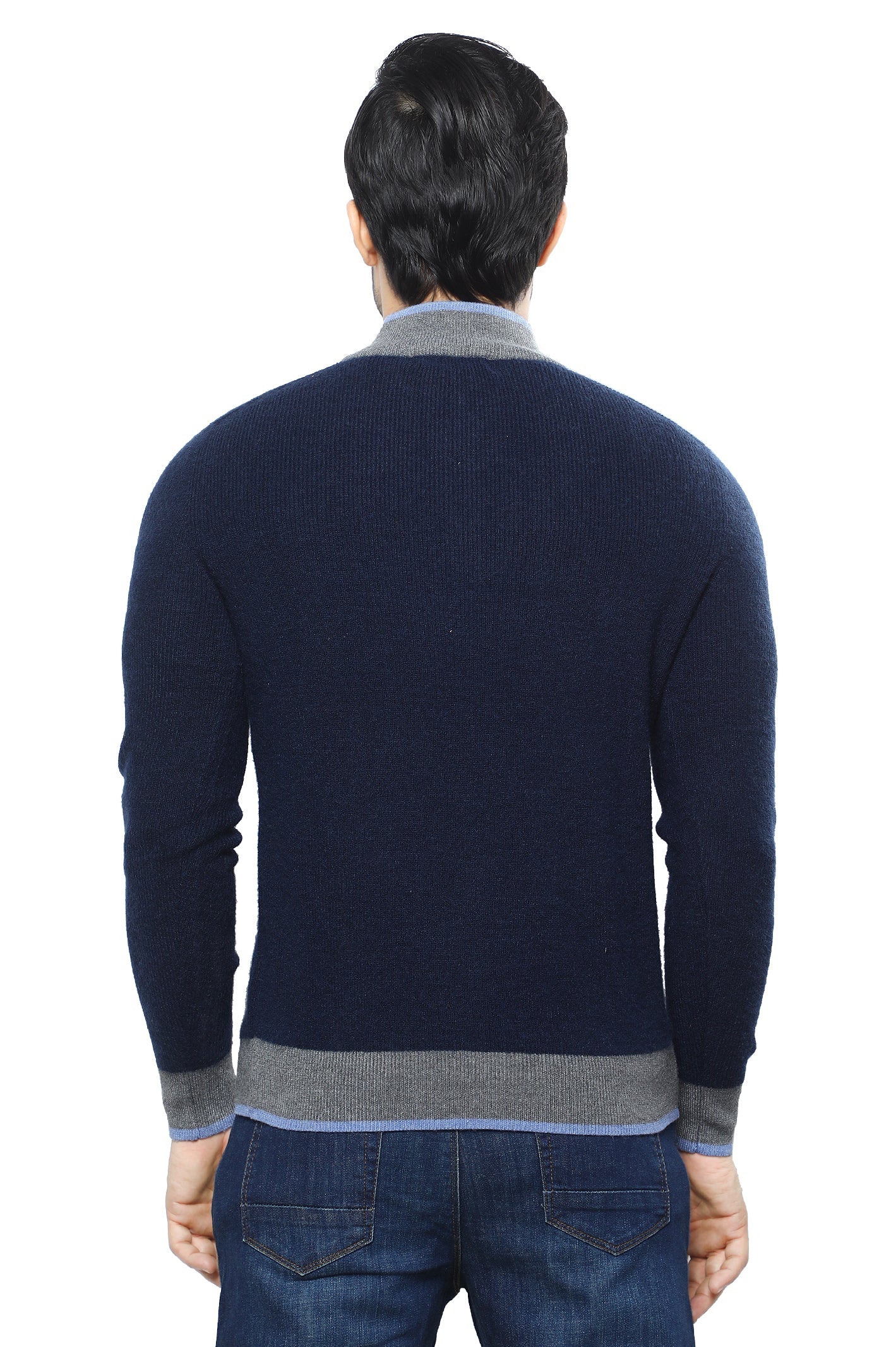 Gents Sweater SKU: SA585-D-BLUE