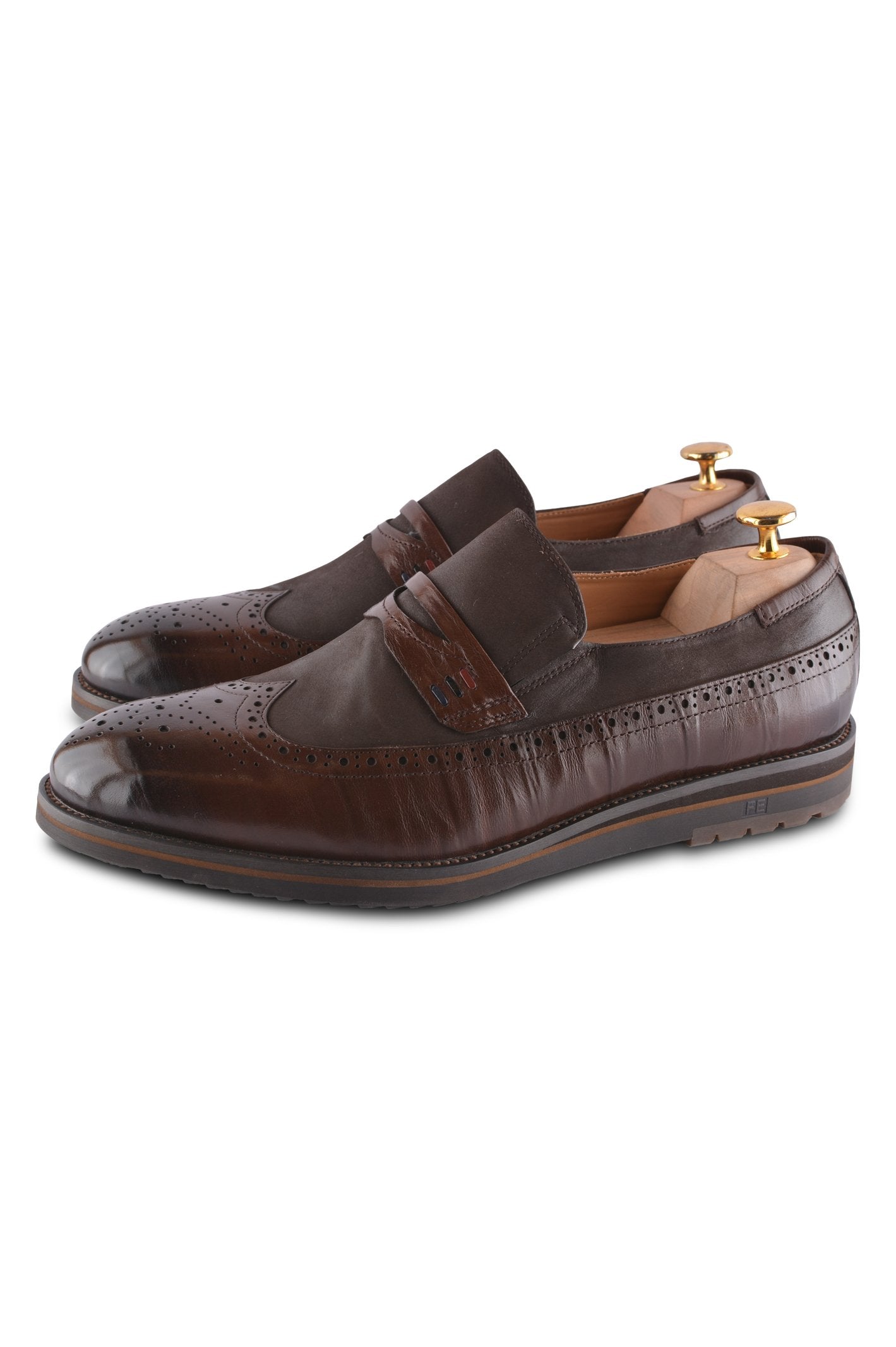Formal Shoes For Men in Brown SKU: SMF0076-BROWN - Diners