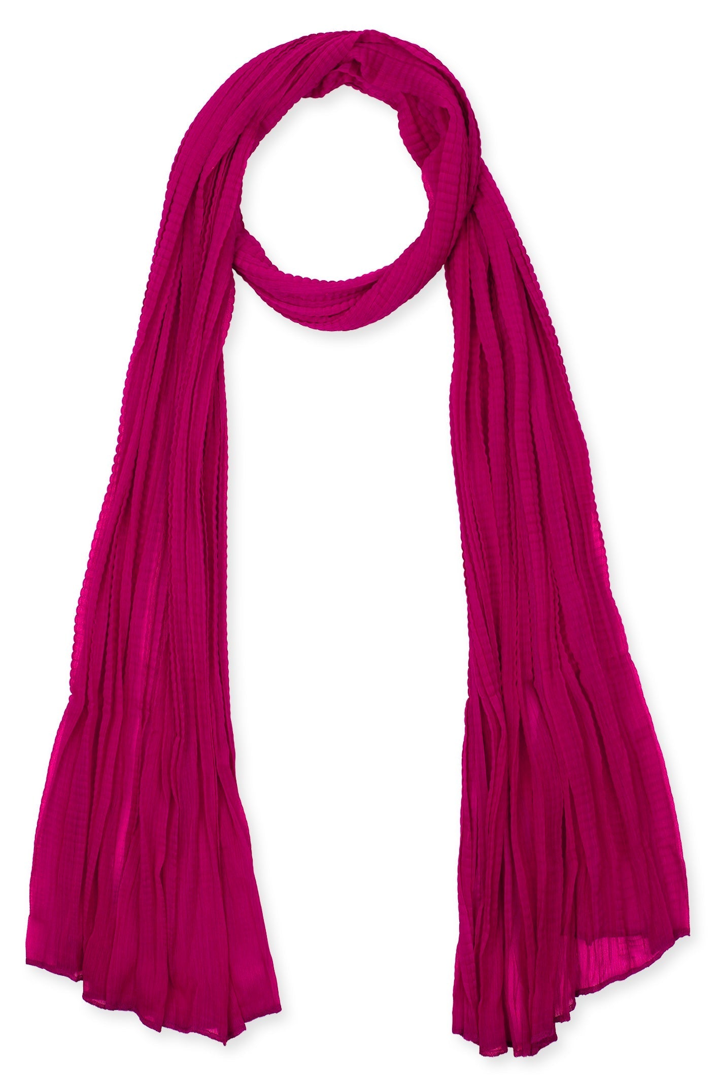 Maroon Crinkle Shiffon Dupatta