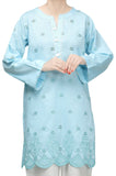 Women Stitched Kurti In Blue SKU: WKL0754-BLUE - Diners