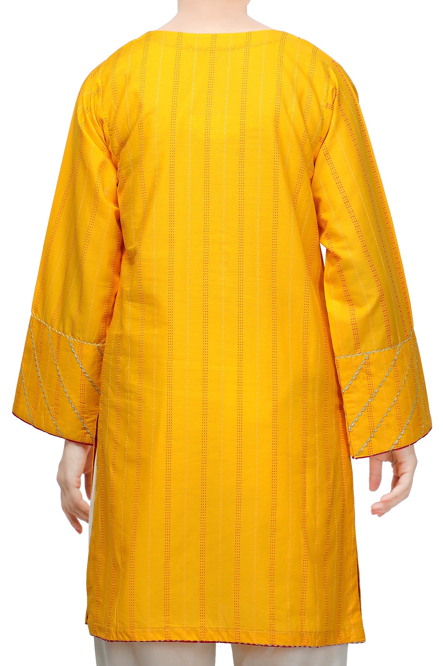 Women Stitched Kurti In Yellow SKU: WKL0769-YELLOW - Diners