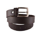 Dark Brown Leather Belt For Men - IB02
