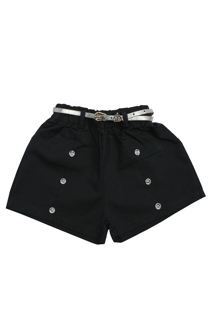 Girls Short - KGD-0001-Black - Diners