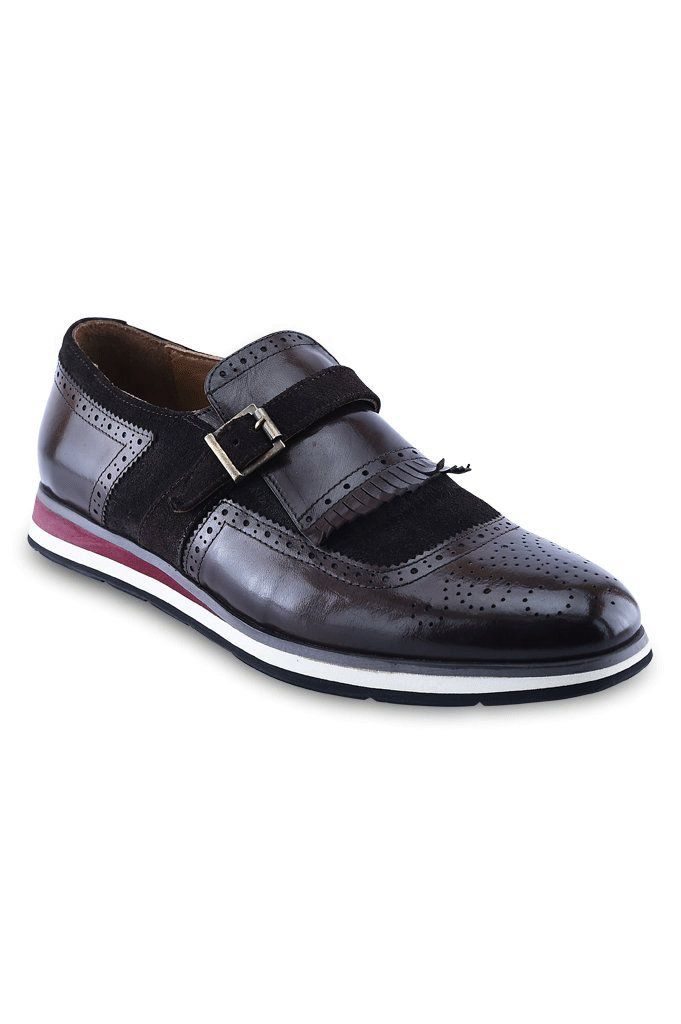 Formal Shoes For Men in Coffee - SMF0068-COFFEE